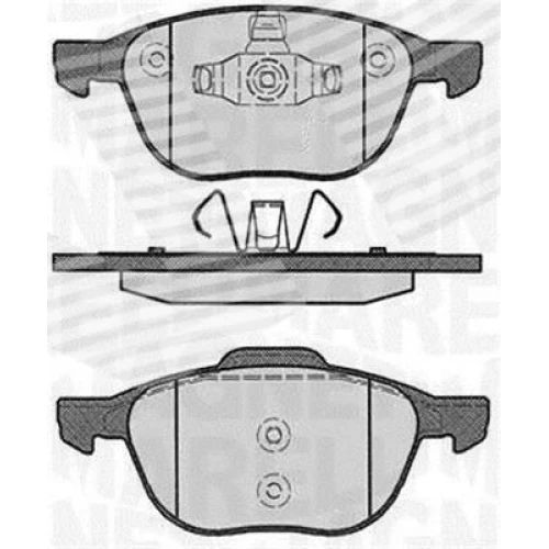 BRAKE PADS FOR DISC BRAKES - 0