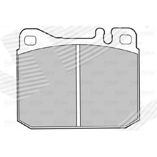 BRAKE PADS FOR DISC BRAKES - 1