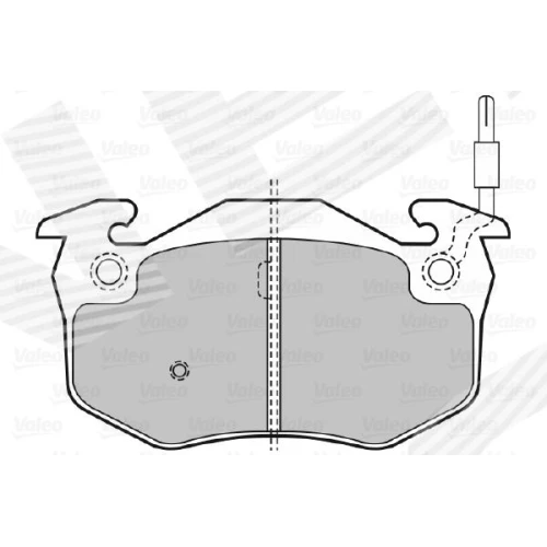 BRAKE PADS FOR DISC BRAKES - 1