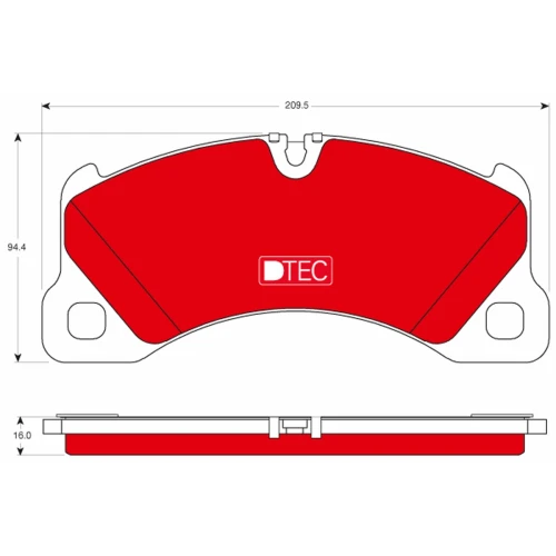 BRAKE PADS FOR DISC BRAKES - 0