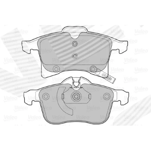 BRAKE PADS FOR DISC BRAKES - 1