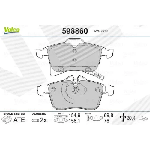 BRAKE PADS FOR DISC BRAKES - 0