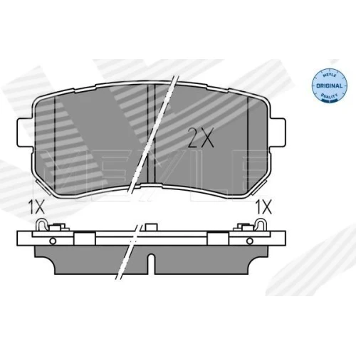 BRAKE PADS FOR DISC BRAKES - 0