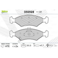 Brake pads for disc brakes