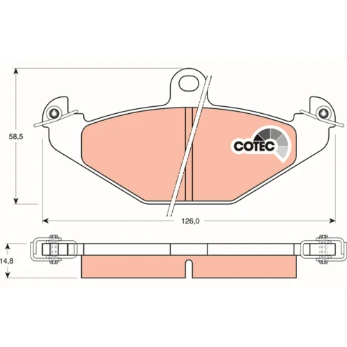 BRAKE PADS FOR DISC BRAKES - 0