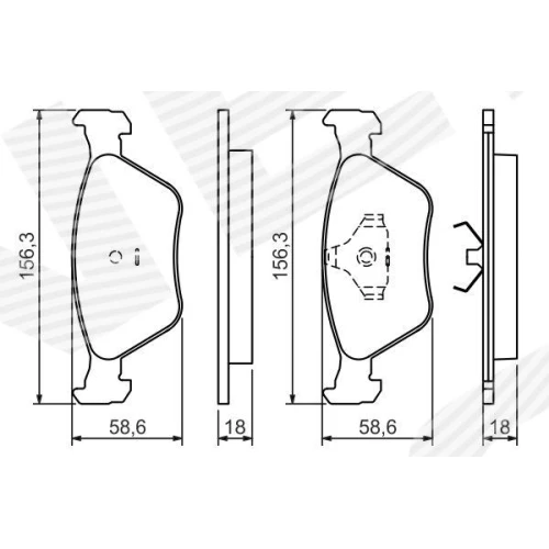 BRAKE PADS FOR DISC BRAKES - 4