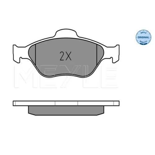 BRAKE PADS FOR DISC BRAKES - 2