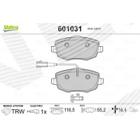 Brake pads for disc brakes