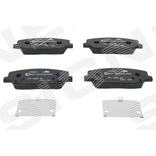 BRAKE PADS FOR DISC BRAKES - 1