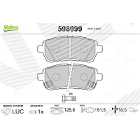 Brake pads for disc brakes