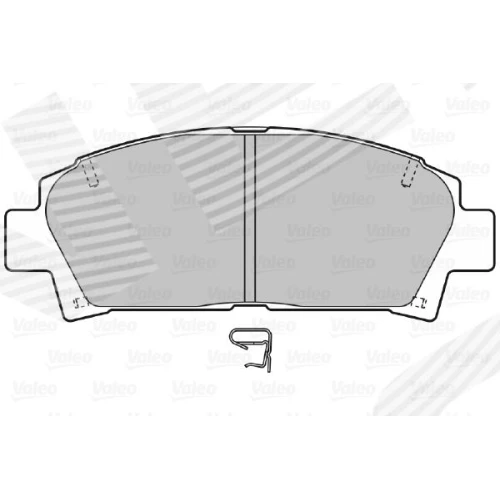 BRAKE PADS FOR DISC BRAKES - 1