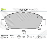 Brake pads for disc brakes