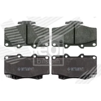 Brake pads for disc brakes