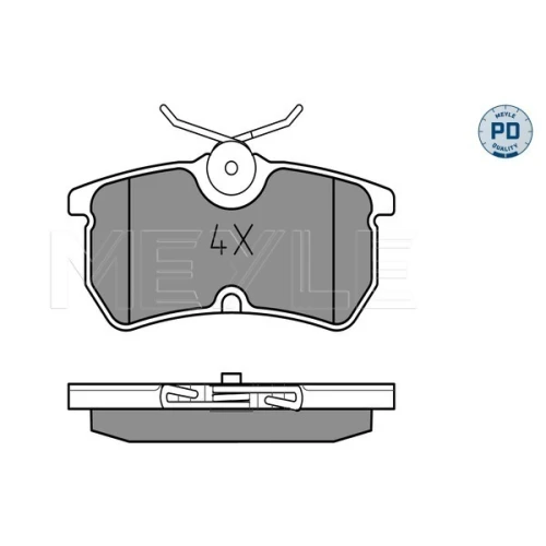 BRAKE PADS FOR DISC BRAKES - 1