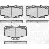 Brake pads for disc brakes