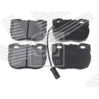 Brake pads for disc brakes