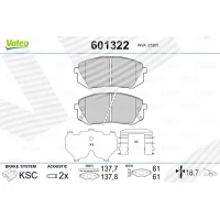 Brake pads for disc brakes