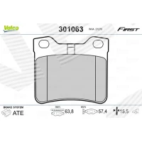 Brake pads for disc brakes