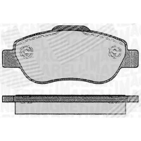 Brake pads for disc brakes