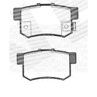 Brake pads for disc brakes