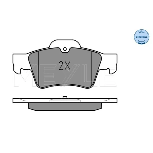 BRAKE PADS FOR DISC BRAKES - 2