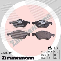 Brake pads for disc brakes