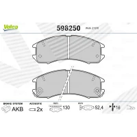 Brake pads for disc brakes