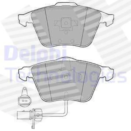 BRAKE PADS FOR DISC BRAKES - 0