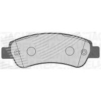 Brake pads for disc brakes