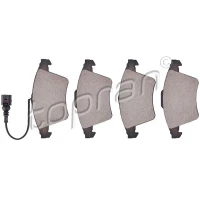 Brake pads for disc brakes