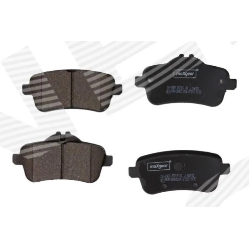 BRAKE PADS FOR DISC BRAKES - 0