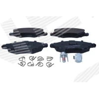 Brake pads for disc brakes