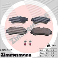 Brake pads for disc brakes