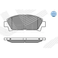 Brake pads for disc brakes