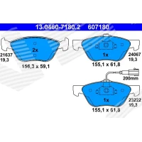 Brake pads for disc brakes