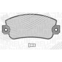 Brake pads for disc brakes