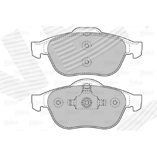 BRAKE PADS FOR DISC BRAKES - 1