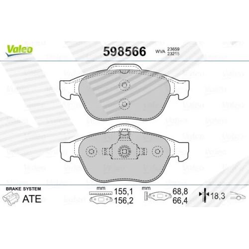 BRAKE PADS FOR DISC BRAKES - 0