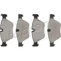 Brake pads for disc brakes