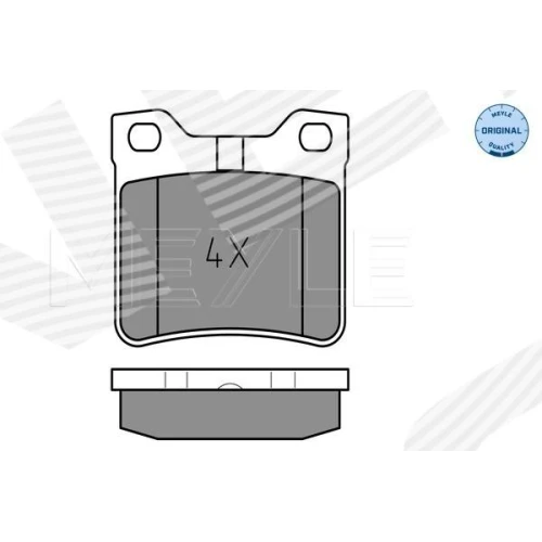 BRAKE PADS FOR DISC BRAKES - 1