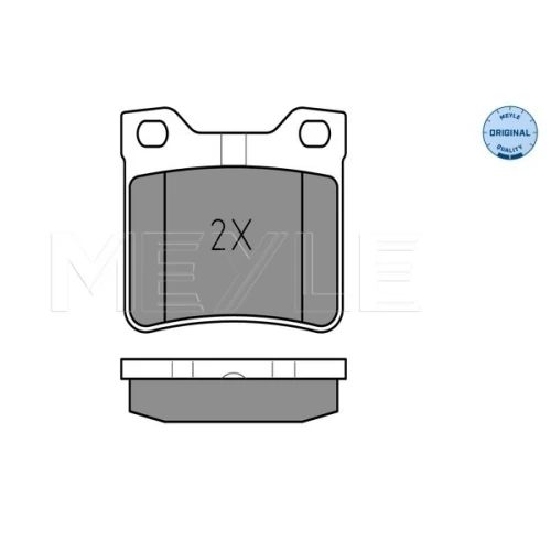 BRAKE PADS FOR DISC BRAKES - 2