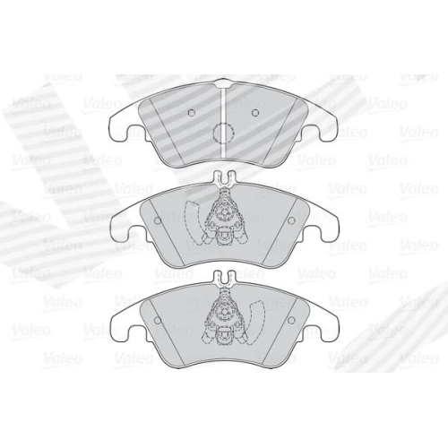 BRAKE PADS FOR DISC BRAKES - 1