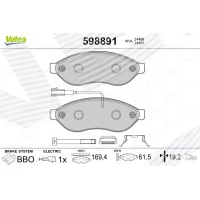 Brake pads for disc brakes