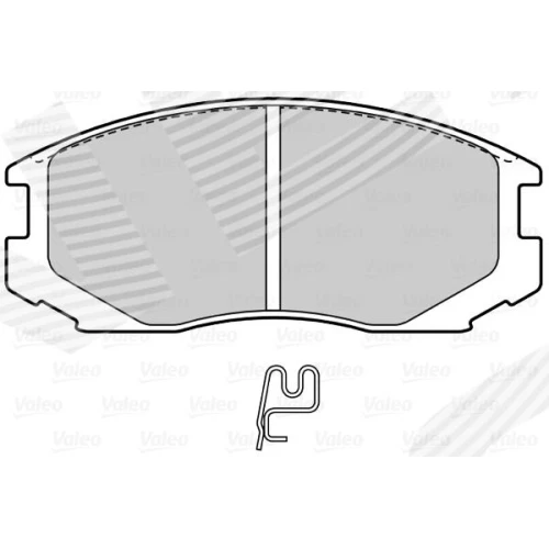 BRAKE PADS FOR DISC BRAKES - 1