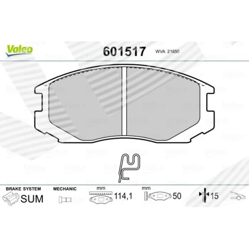 BRAKE PADS FOR DISC BRAKES - 0