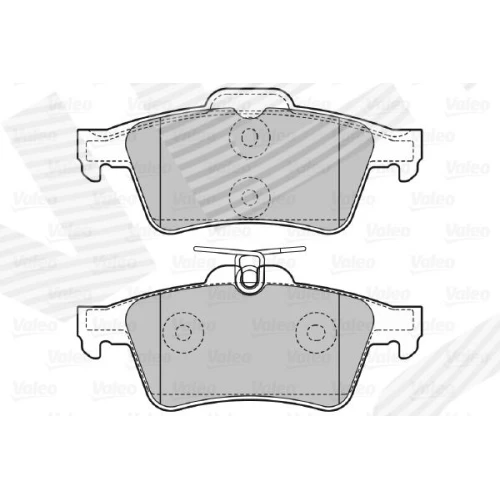 BRAKE PADS FOR DISC BRAKES - 1