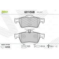 Brake pads for disc brakes