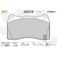 Brake pads for disc brakes