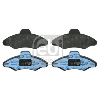 Brake pads for disc brakes