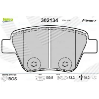 Brake pads for disc brakes